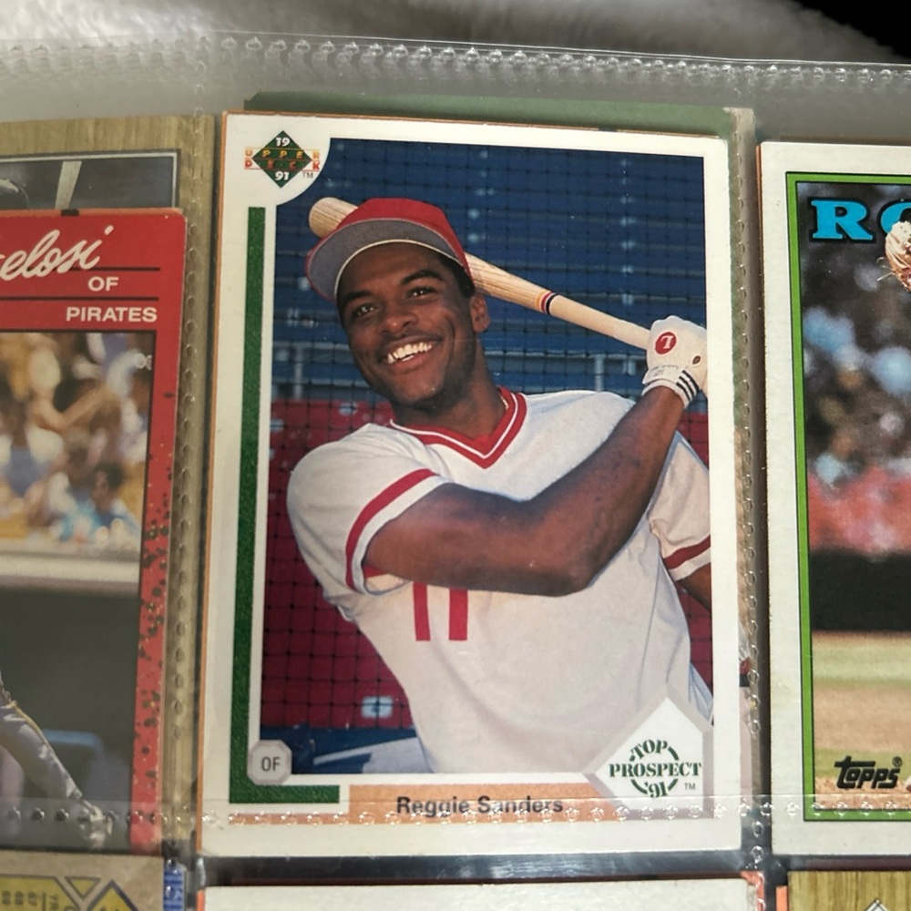 Reggie Sanders Baseball Card